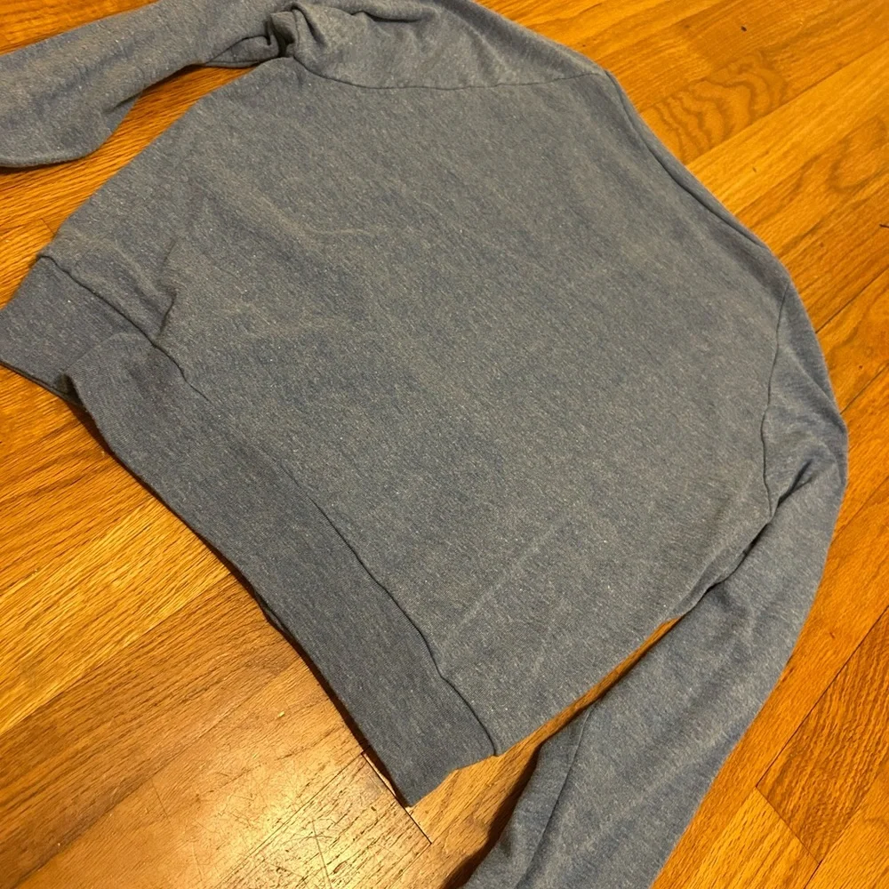American Apparel Heather Blue Sweatshirt - Picture 6 of 6